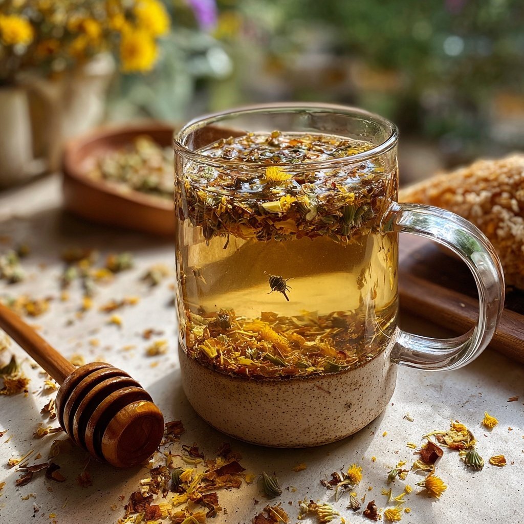Dandelion Honey Infused Tea