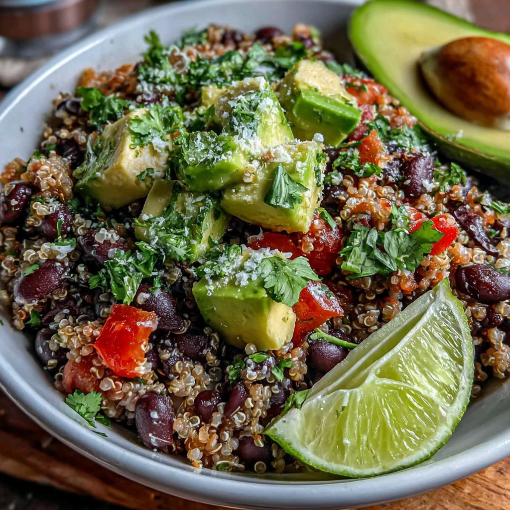 Black Bean Quinoa Bowl