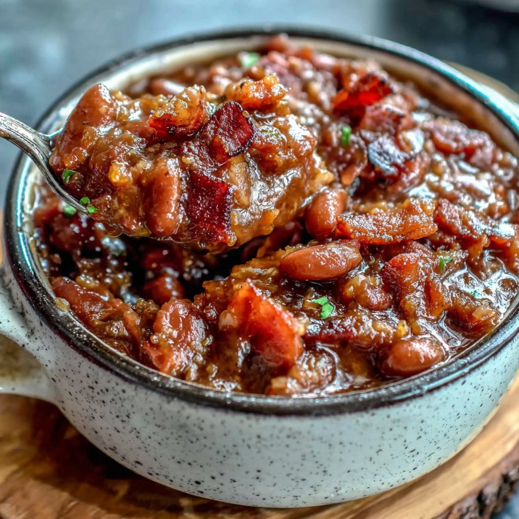 Maple-Bacon Red Beans
