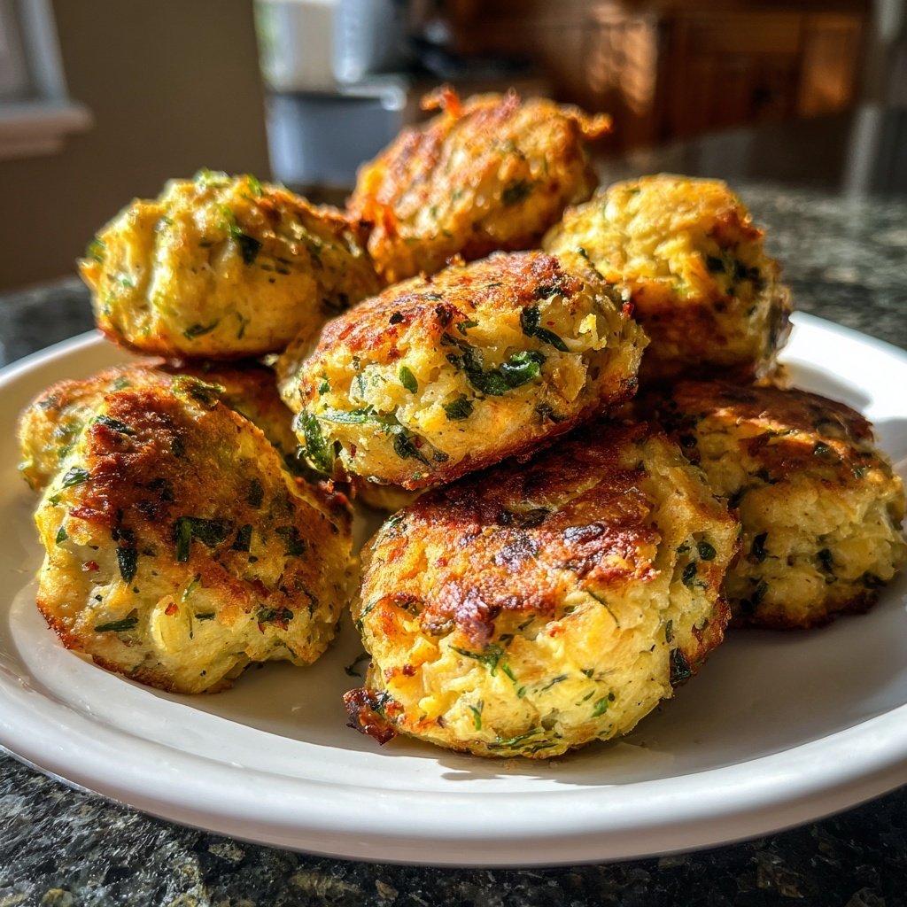 Lemon Herb Salmon Cakes