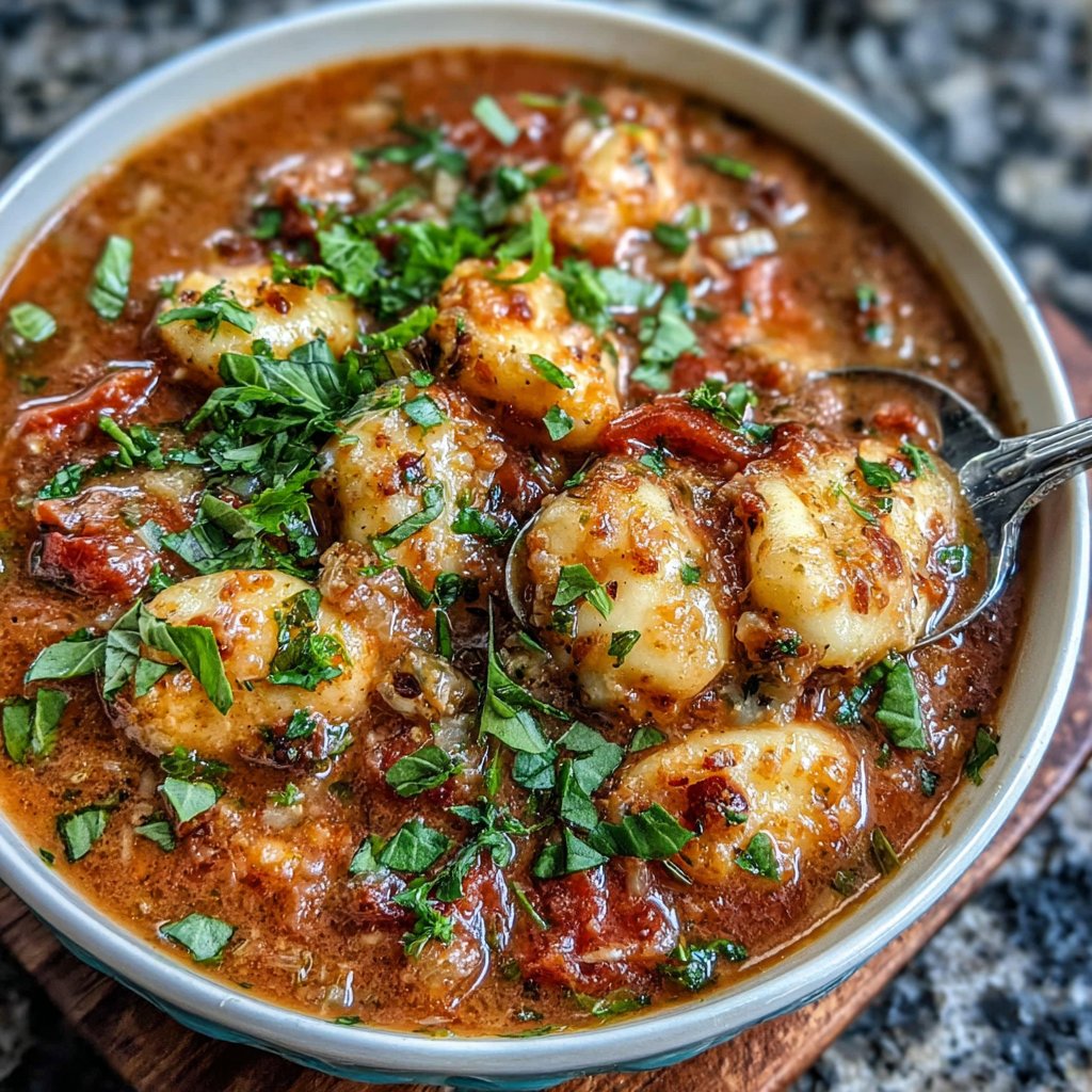 Tomato Gnocchi Soup