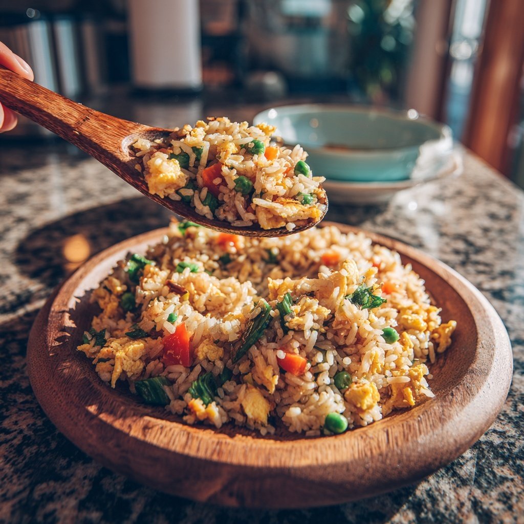 Quick 10 Minute Egg Fried Rice