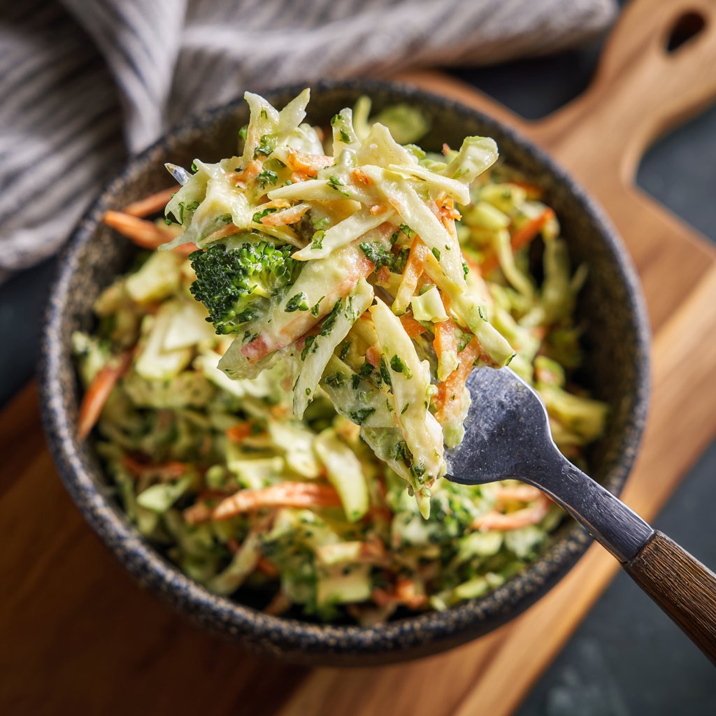 Broccoli Apple Coleslaw Twist