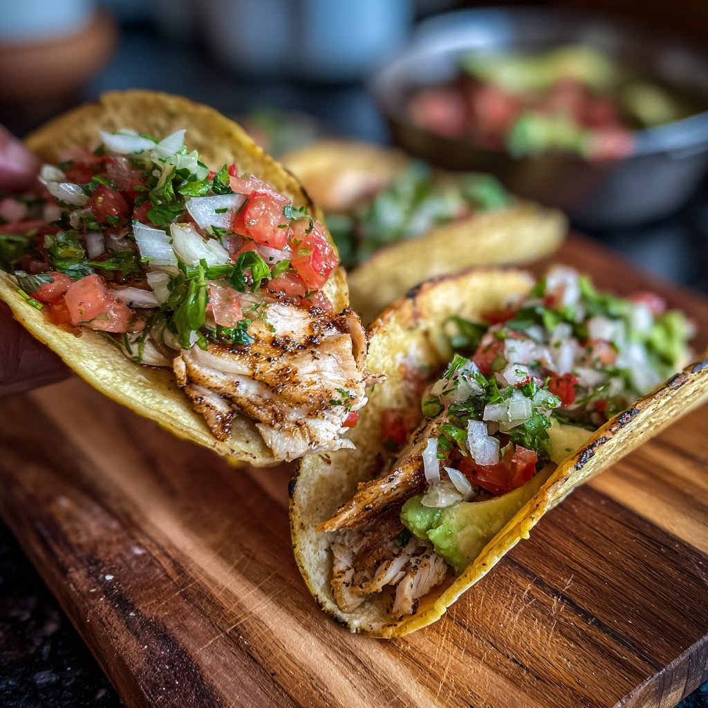 Global Mexican Chicken Tacos